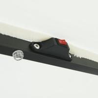 Parasol met LED-verlichting Ø395x245 cm zandwit - thumbnail