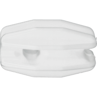 Isolator Eindspanner Wit - thumbnail