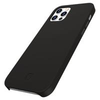 Valenta Leather Back Cover Snap Luxe Apple iPhone 12 Pro Max Black - thumbnail