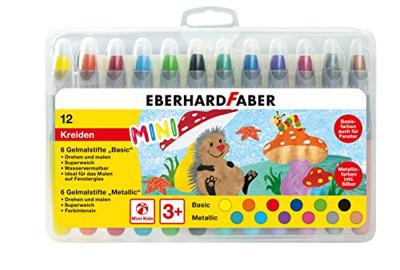 Eberhard Faber EF-529112 Gelkleurpotloden 12 Kleuren In Plastic Etui