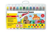 Eberhard Faber EF-529112 Gelkleurpotloden 12 Kleuren In Plastic Etui - thumbnail