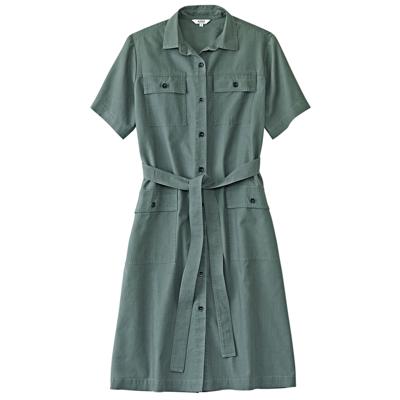 Aigle Blousejurk WS22DR06, groen, Maat: 46 Aigle Blousejurk WS22DR06, groen, Maat: 46