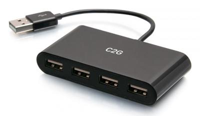 C2G 4-Port USB-A 3.0 Hub - SuperSpeed USB 5Gbps