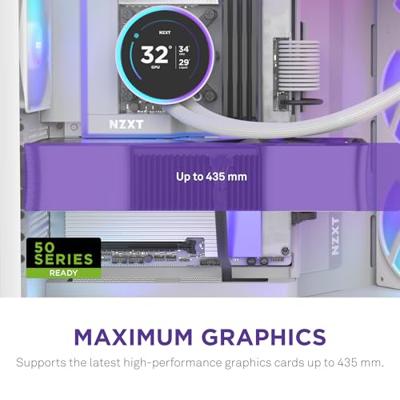 NZXT H9 Flow RGB+ White 2025