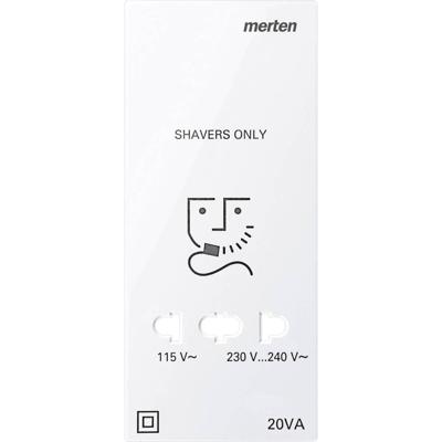 Merten 213619 Afdekking System M Polar-wit 1 stuk(s)