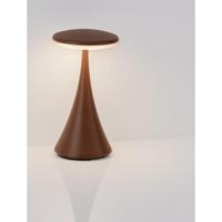 Lyora TafellampElbo roestbruin oplaadbaar met USB - 9030135 - thumbnail