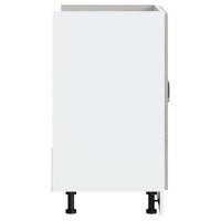 Spoelbakonderkast Lucca bewerkt hout grijs sonoma eiken - thumbnail