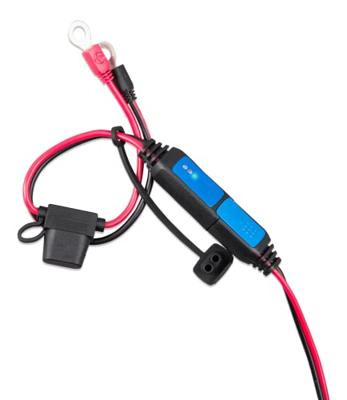 Victron Energy M8 Kabelschuh Victron für Batterieanzeigetafel (mit 30A ATO Sicherung) Aansluitkabel 12 V