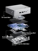 GIGABYTE Barb GBT BRIX GB-BTIP-N150 Intel N150 - 1x2,5\ - 1xM.2 - thumbnail