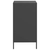 Dressoir 35x39x73,5 cm koudgewalst staal zwart - thumbnail