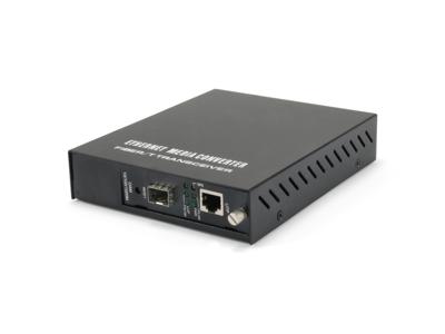 LevelOne GVM-1000 1000Mbit/s Zwart netwerk media converter