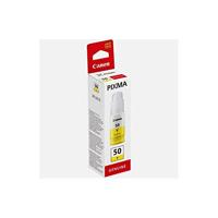 Inktfles - Canon - GI -50y- geel - Pixma Megatank Compatibiliteit - (3405C001) - thumbnail
