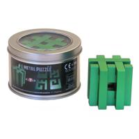 Eureka Breinpuzzel metaal in blik - hashtag ** - thumbnail