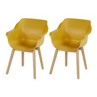 Hartman Sophie Studio Teak dining armstoel Xerix - thumbnail