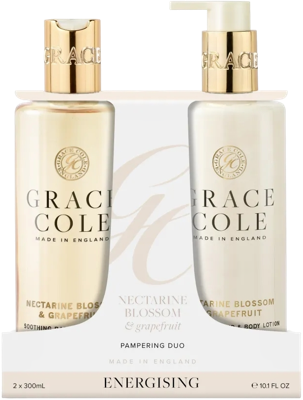 Grace Cole Nectarine blossom & grapefruit body care duo 2 Stuks