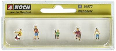 NOCH 36870 N Wandelaars figuren Geverfd, Staand