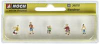 NOCH 36870 N Wandelaars figuren Geverfd, Staand - thumbnail