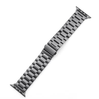 Stalen schakelband - Space Grey - Geschikt voor Apple watch 38mm / 40mm / 41mm / 42mm
