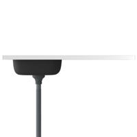 Gootsteen met afvoerset 1000x600x155 mm roestvrij staal zilver - thumbnail