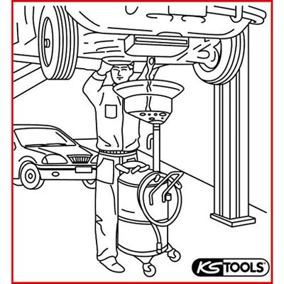 KS Tools 160.0001 1600001 Afvaloliecollector