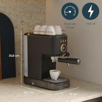 Princess E249417 Espresso Machine Zwart/Goud - thumbnail