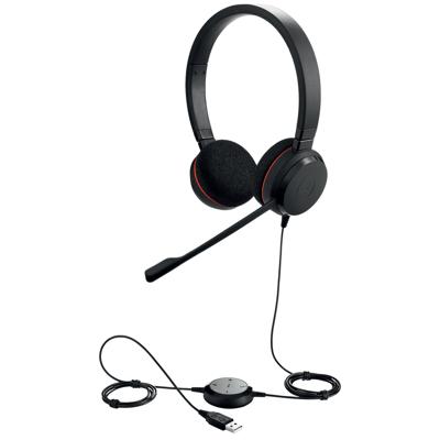 Jabra Evolve 20 MS Duo USB headset - thumbnail