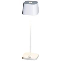 KonstSmide Draadloze tafellampCapri mini wit - 7829-250 - thumbnail