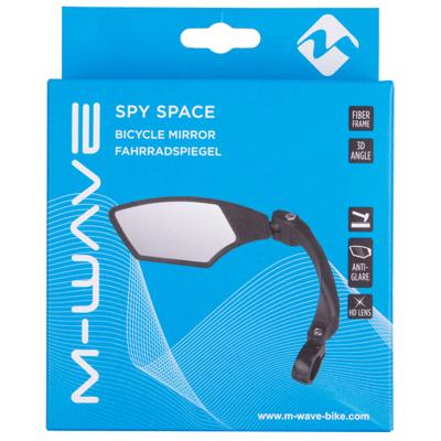 Fietsspiegel M-Wave Spy Space rechts - klemmontage (op kaart) - thumbnail