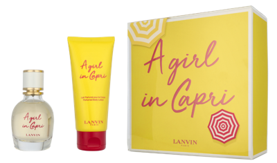 Lanvin A Girl In Capri Giftset Eau de Toilette 150 ml Dames Lanvin A Girl In Capri Giftset Eau de Toilette 150 ml Dames