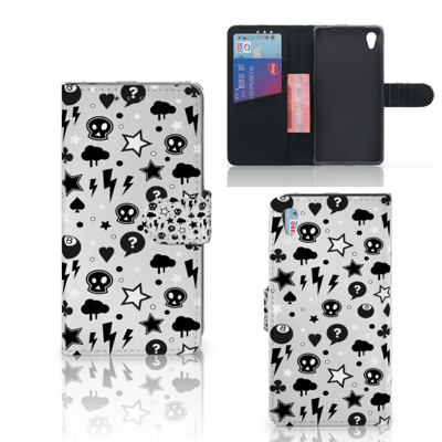 Telefoonhoesje met Naam Sony Xperia Z2 Silver Punk