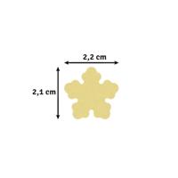 Vaessen Creative • figuurpons sneeuwbloem medium ø2,5cm - thumbnail