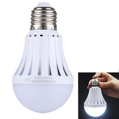 E27 5W SMD 5730 LED lampen 10 LEDs 480 LM 6000-6500K LED Intelligent Emergency bal steile lichten AC 85-265V