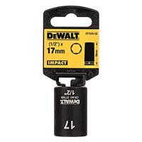 DeWalt Accessoires Impact dop 17mm 1/2" (Kort - 38mm) - DT7535-QZ - thumbnail