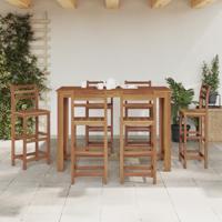 Bartafel 150x70x105 cm massief acaciahout - thumbnail