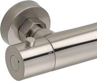 Saqu Essential douche thermostaatkraan solid steel - thumbnail