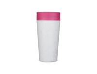Circular&Co. Koffiebeker - circular cup - grijs/roze - 340 ml - thumbnail