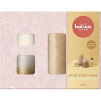 Bolsius Giftset Home Sweet Home Vanille 6-delig - thumbnail