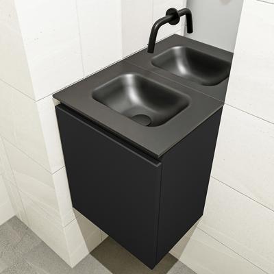 MONDIAZ OLAN 40cm toiletmeubel urban. LEX wastafel urban midden geen kraangat MONDIAZ OLAN 40cm toiletmeubel urban. LEX wastafel urban midden geen kraangat