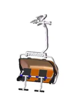 Jägerndorfer Zetel 4 Pers Zwart/Oranje - thumbnail