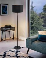 EGLO Maserlo 1 vloerverlichting Zwart E27 40 W - thumbnail