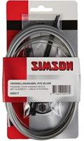 Simson Versnellingskabel set nexus 1700/2150 mm grijs/zilver - thumbnail