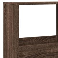 Kamerscherm 100x33x155,5 cm bewerkt hout bruin eikenkleurig - thumbnail