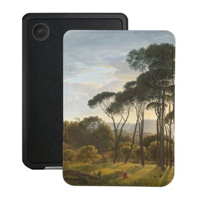 Lunso Kobo Clara BW / Clara Colour hoesje (6 inch) - Vegan Saffiano Leren Sleep Cover - Italian Landscape Lunso Kobo Clara BW / Clara Colour hoesje (6 inch) - Vegan Saffiano Leren Sleep Cover - Italian Landscape
