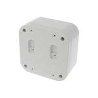 Hammond Electronics 1556DAGY Universele behuizing 120 x 120 x 70 ABS kunststof Brandvertragend Grijs 1 stuk(s) - thumbnail