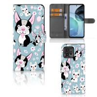 Motorola Moto G72 | Telefoonhoesje | Met pasjeshouder | Hondjes - thumbnail