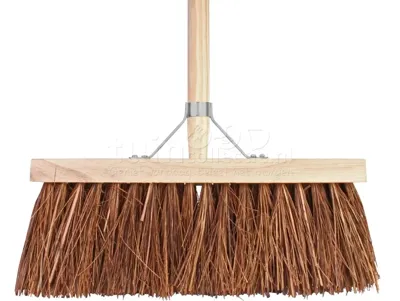 Talen tools bezem 37 cm bruin met steel Talen tools bezem 37 cm bruin met steel