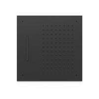 Hoofddouche Tres Plafond met Waterval 50x50 cm Mat Zwart Tres - thumbnail