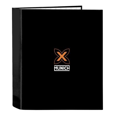 Ringmap Munich Lagoon Zwart A4 27 x 33 x 6 cm Ringmap Munich Lagoon Zwart A4 27 x 33 x 6 cm