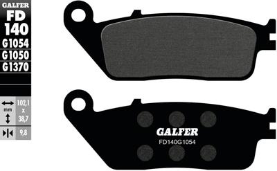GALFER remblokken "fd140" brake pads organ. fd140 g1050