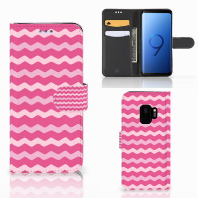 Samsung Galaxy S9 | Telefoon Hoesje | Waves Pink Samsung Galaxy S9 | Telefoon Hoesje | Waves Pink